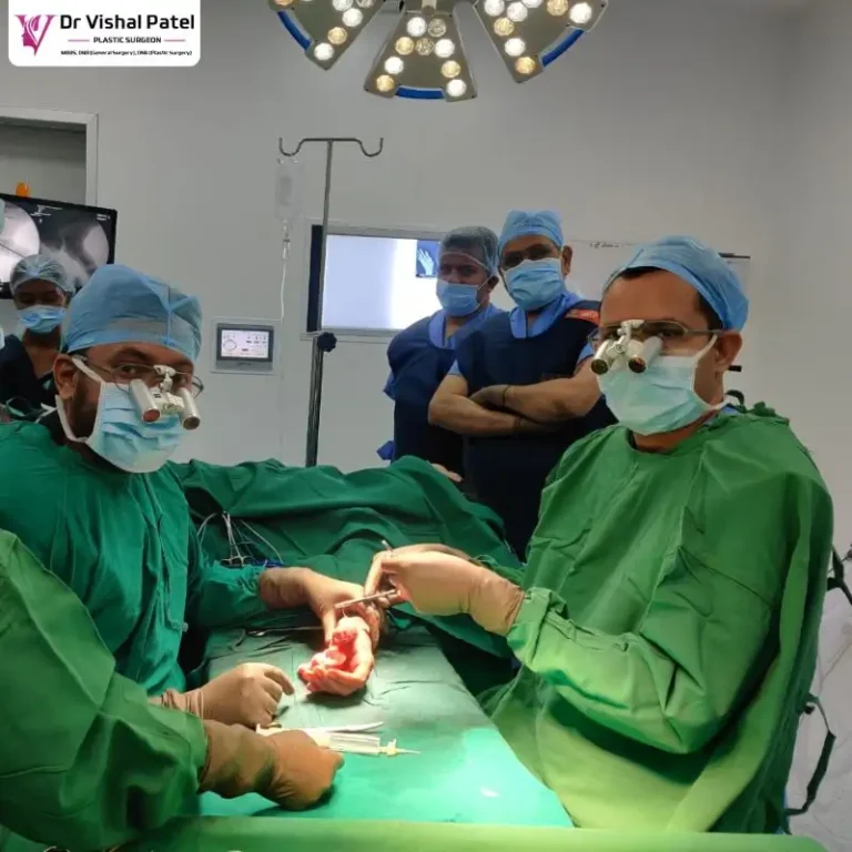 Dr. Vishal Patel - During a Surgery in Mumbai
