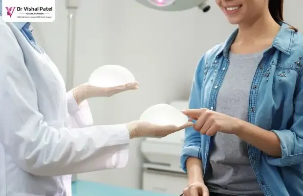 Breast Implant Surgery Cost in Mumbai – Dr. Vishal Patel Explains An women opting for breast implant choice.