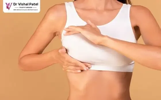 Crescent Breast lift surgery in Mumbai by Dr. Vishal Patel