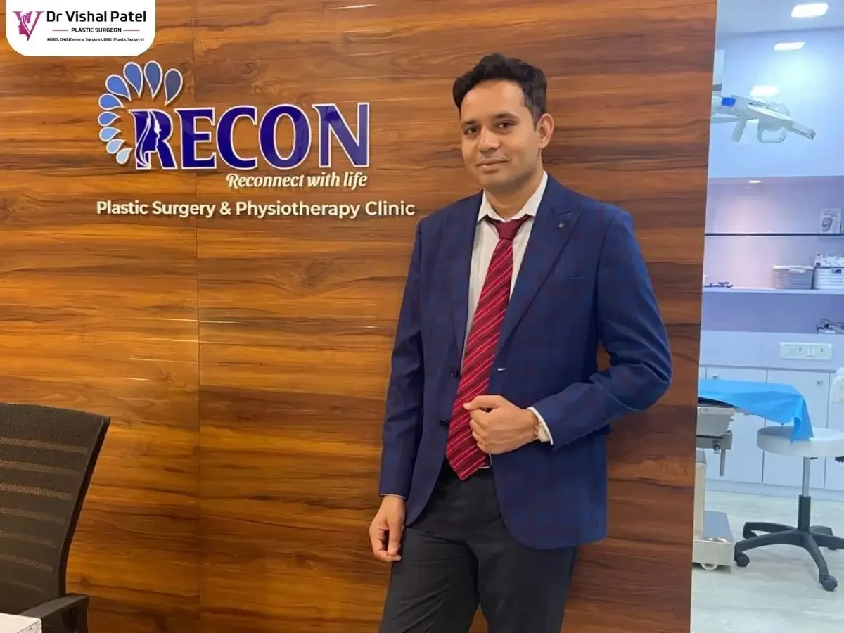 Dr. Vishal Patel at his clinic in Malad, Mumbai
