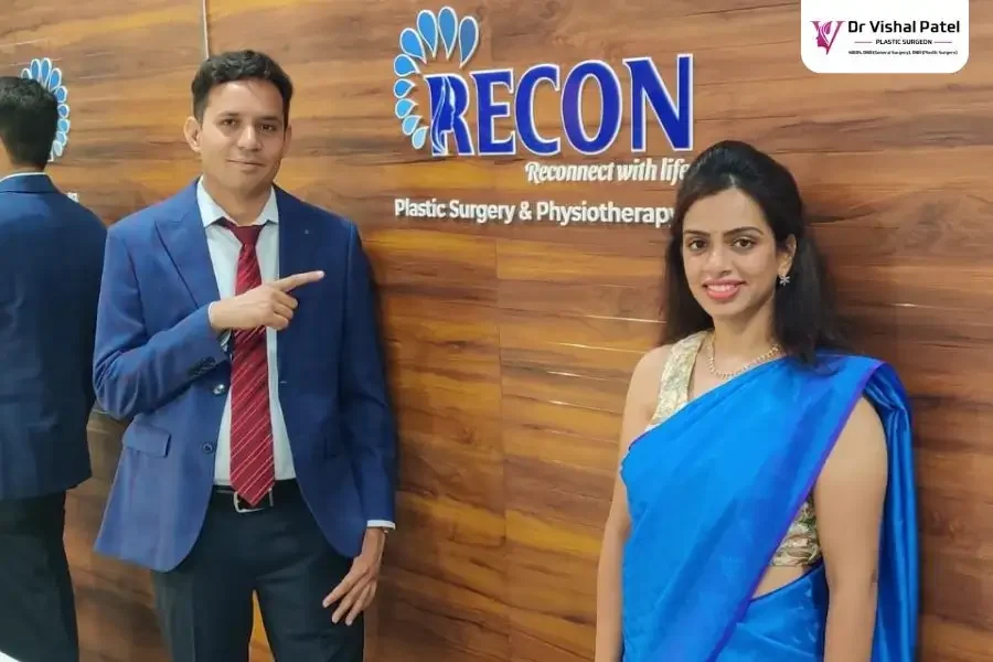 Dr. Vishal Patel With Dr. Aparna Patel