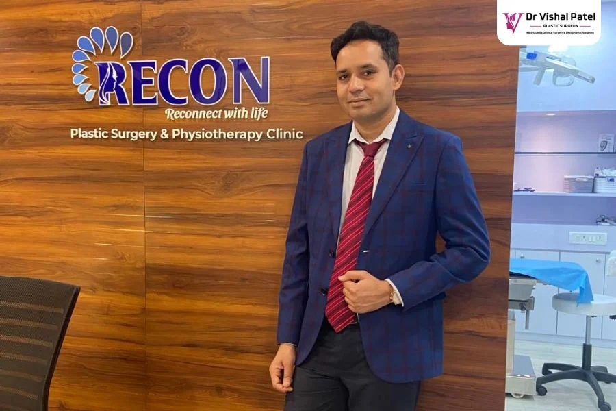 Dr. Vishal Patel at Recon Plastic Surgery Clinic in Malad Mumbai