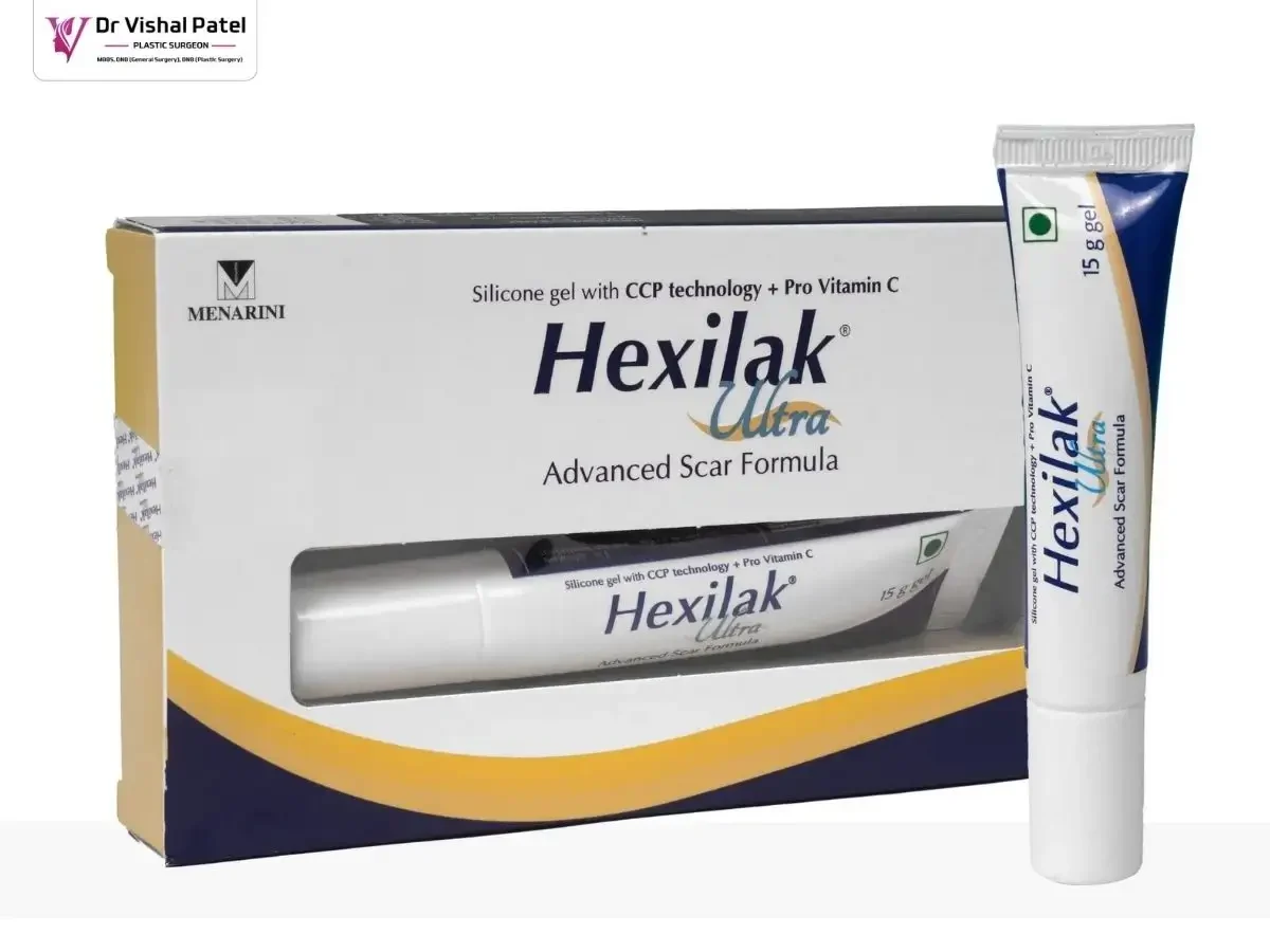 Hexilak Ultra Gel stock image.