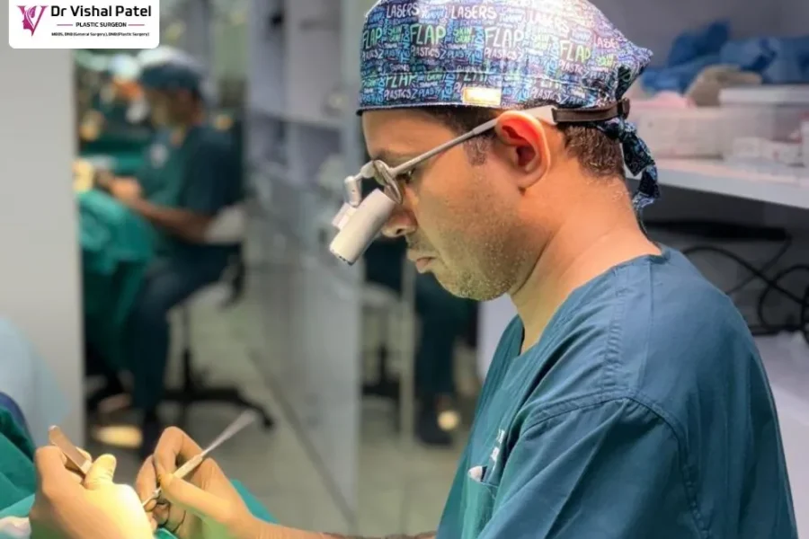 Dr. Vishal Patel doing Ingrown Toenail Surgery in Mumbai.