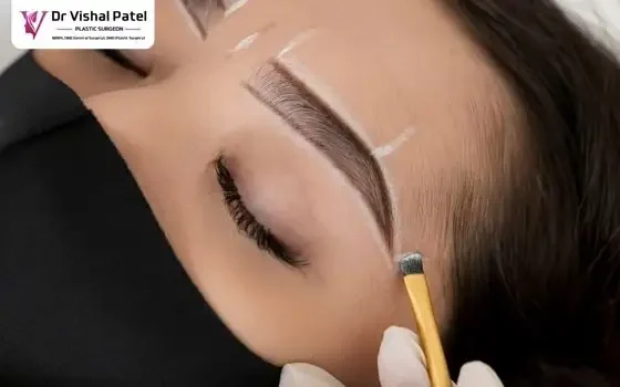 Mini brow lift in Mumbai by Dr. Vishal Patel Mini brow lift in Mumbai by Dr. Vishal Patel